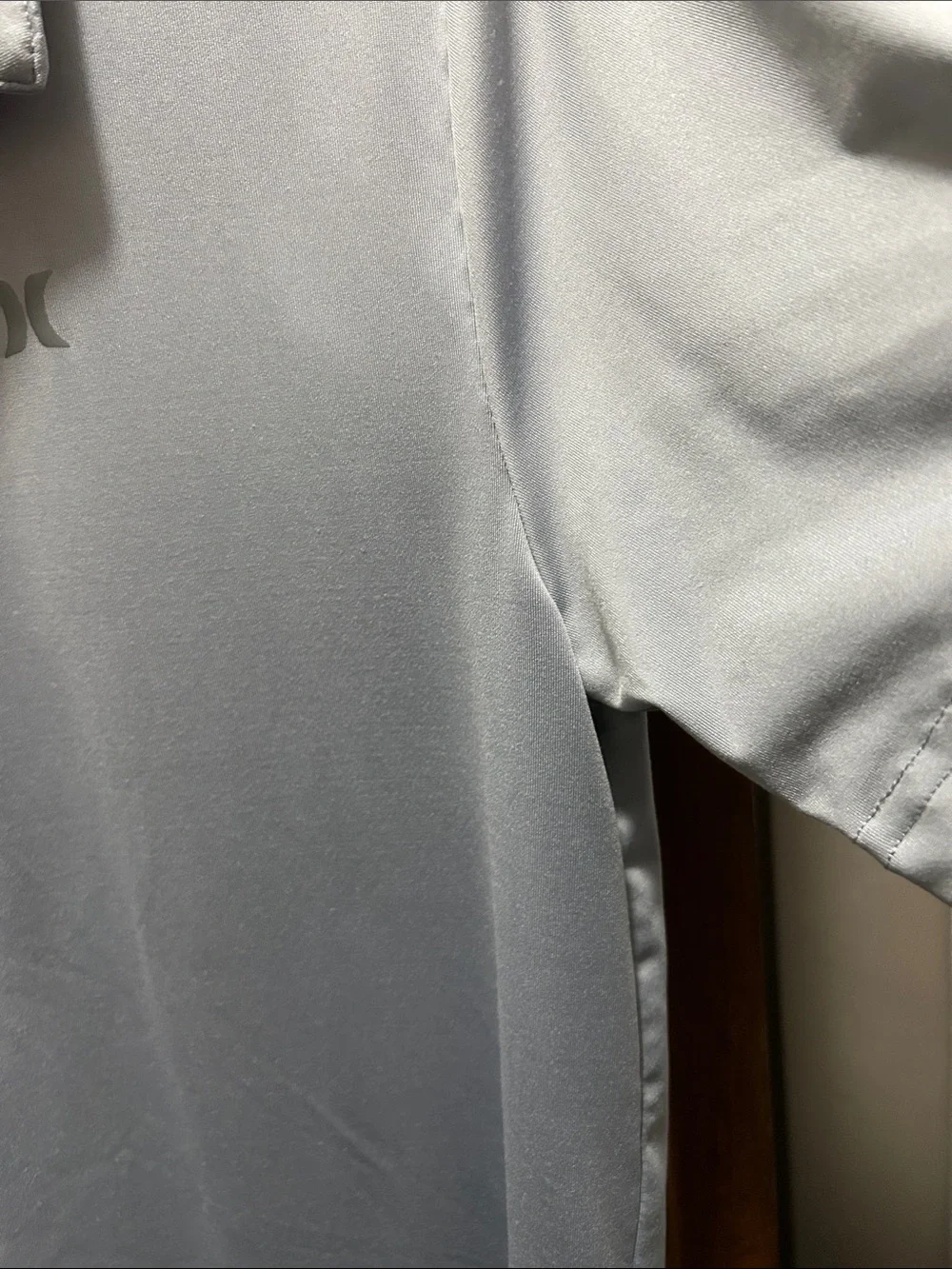 Hurley Boys 18/20 Light Silver Performance Polo